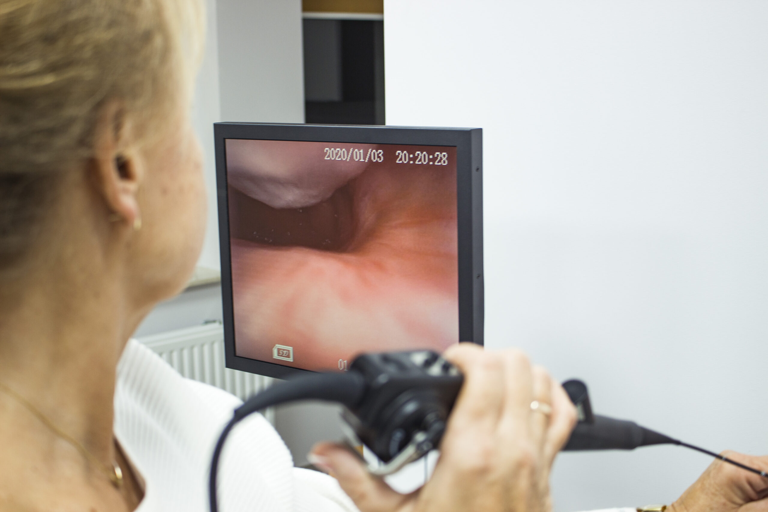 Badanie laryngologiczne